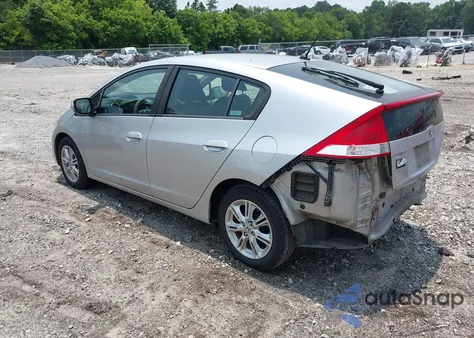 2010 Honda Insight Ex from USA, damaged, VIN JHMZE2H7XAS018581